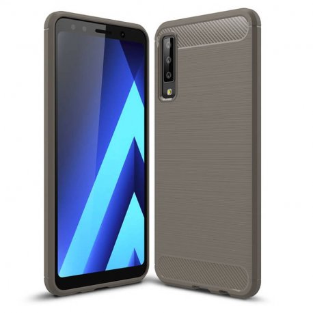 Funda Samsung Galaxy A7 2018 Tpu 3D Gris