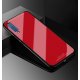 Funda Samsung Galaxy A7 2018 Tpu Roja Trasera Cristal