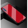 Funda Samsung Galaxy A7 2018 Tpu Roja Trasera Cristal