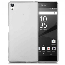 Funda Gel Sony Xperia Z5 Mini Flexible y lavable Transparente