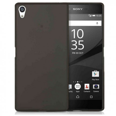 Funda Gel Sony Xperia Z5 Mini Flexible y lavable Negro