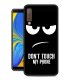 Funda Samsung Galaxy A7 2018 Gel Dibujo Enfadado 