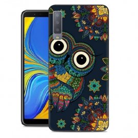 Funda Samsung Galaxy A7 2018 Gel Dibujo Buho