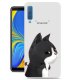 Funda Samsung Galaxy A7 2018 Gel Dibujo Gato