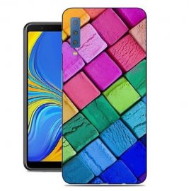 Funda Samsung Galaxy A7 2018 Gel Dibujo Pintura