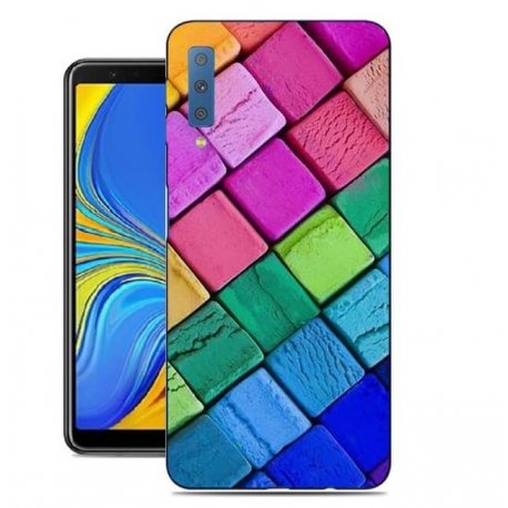 Funda Samsung Galaxy A7 2018 Gel Dibujo Pintura