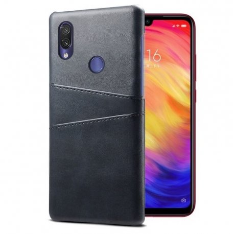 Carcasa Xiaomi Redmi Note 7 Cuero Negra