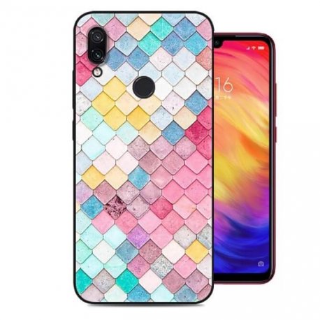 Funda Xiaomi Redmi Note 7 Gel Dibujo Acuarela