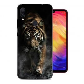 Funda Xiaomi Redmi Note 7 Gel Dibujo Tigre