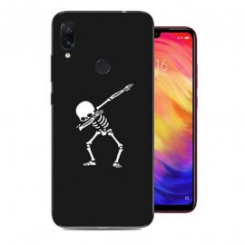 Funda Xiaomi Redmi Note 7 Gel Dibujo Esqueleto