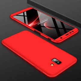 Funda 360 Samsung Galaxy J6 Plus Roja