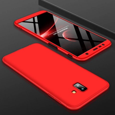 Funda 360 Samsung Galaxy J6 Plus Roja