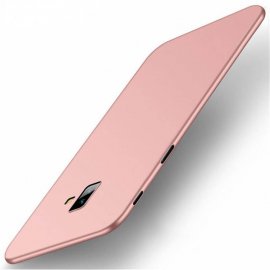 Funda Gel Samsung Galaxy J6 Plus Flexible y lavable Mate Rosa