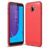 Funda Samsung Galaxy J6 Plus Tpu 3D Roja