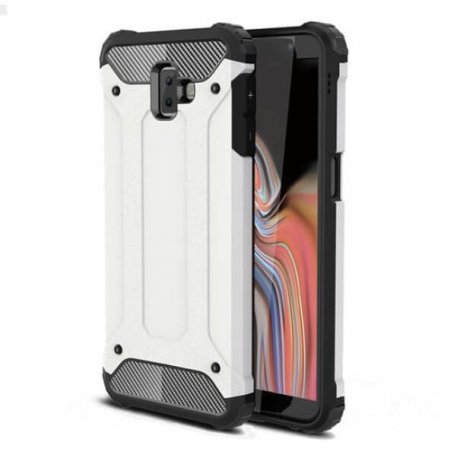 Funda Samsung Galaxy J6 Plus Shock Resistante Blanca