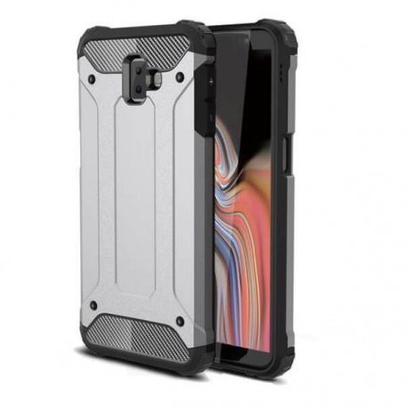 Funda Samsung Galaxy J6 Plus Shock Resistante Gris