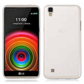 Funda Gel LG X Power Flexible y lavable Transparente