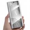 Funda Libro Smart Translucida Samsung Galaxy J6 Plus Gris
