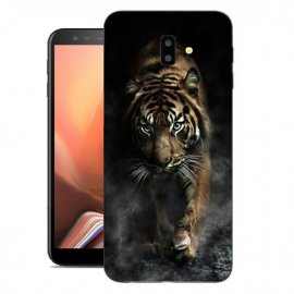 Funda Samsung Galaxy J6 Plus Gel Dibujo Tigre