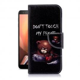 Funda Libro Samsung Galaxy J6 Plus Soporte Osito