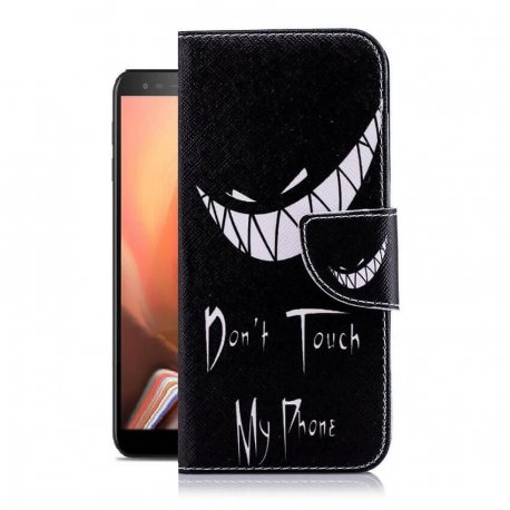 Funda Libro Samsung Galaxy J6 Plus Soporte Sonrisa