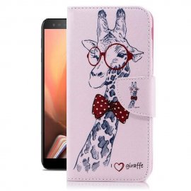 Funda Libro Samsung Galaxy J6 Plus Soporte Jirafa