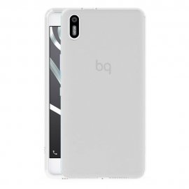 Funda Gel BQ Aquaris X5 Flexible y lavable Transparente