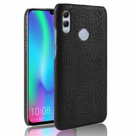 Carcasa Honor 10 Lite Cuero Estilo Croco Negra
