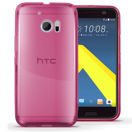 Funda HTC 10 Gel Rosa