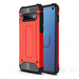 Funda Samsung Galaxy S10 Shock Resistante Roja