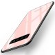 Funda Samsung Galaxy S10 Tpu Rosa Trasera Cristal