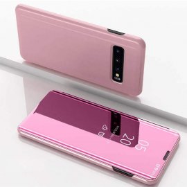 Funda Libro Smart Translucida Samsung Galaxy S10 Rosa