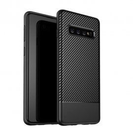 Funda Samsung Galaxy S10 Tpu Carbono 3D Negra