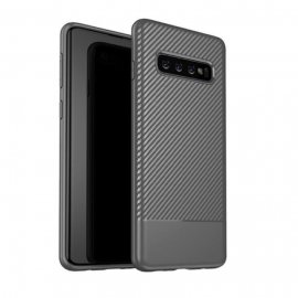Funda Samsung Galaxy S10 Tpu Carbono 3D Gris