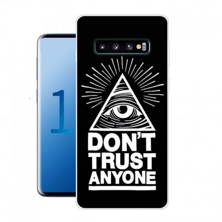 Funda Samsung Galaxy S10 Gel Dibujo Confianza