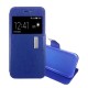 Funda Libro Wiko U Feel Prime con Tapa Azul