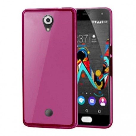 Funda Wiko U Feel Lite Gel Rosa