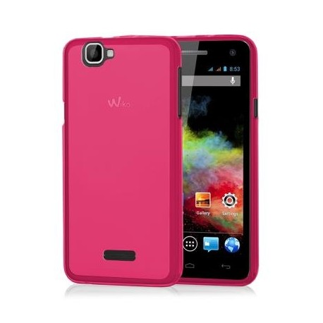 Funda Wiko Rainbow 4G Gel Rosa