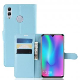 Funda cuero Flip Huawei P Smart 2019 Azul