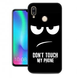 Funda Huawei P Smart 2019 Gel Dibujo Enfadado