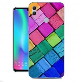 Funda Huawei P Smart 2019 Gel Dibujo Cuadros