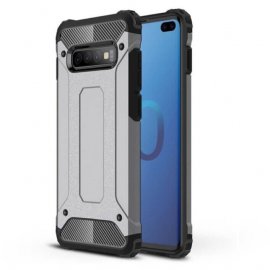 Funda Samsung Galaxy S10 Plus Shock Resistante Plata