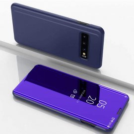 Funda Libro Smart Translucida Samsung Galaxy S10 Plus Violeta