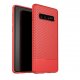 Funda Samsung Galaxy S10 Plus Tpu Carbono 3D Roja