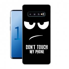 Funda Samsung Galaxy S10 Plus Gel Dibujo Enfadado