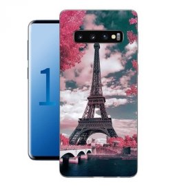 Funda Samsung Galaxy S10 Plus Gel Dibujo Paris