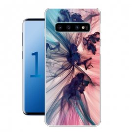 Funda Samsung Galaxy S10 Plus Gel Dibujo Humo Color