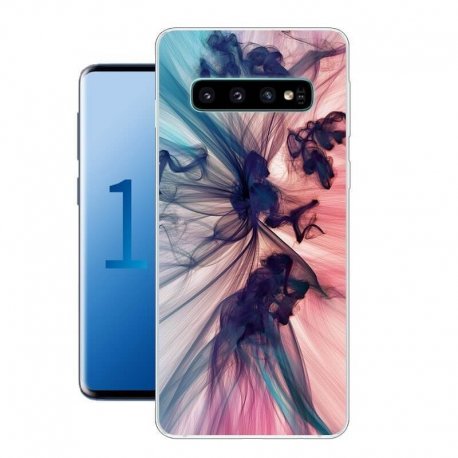 Funda Samsung Galaxy S10 Plus Gel Dibujo Humo Color