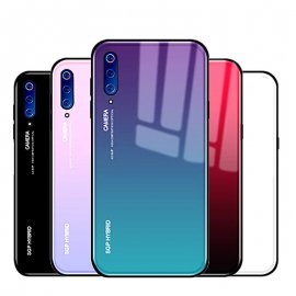 Funda Xiaomi MI 9 SE Tpu Trasera Cristal
