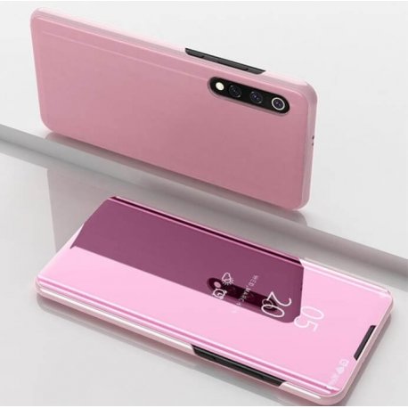 Funda Libro Smart Translucida Xiaomi MI 9 SE Rosa
